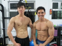 darren stephen lim, ong hee chai, golds gym singapore, fitness singapore, gym