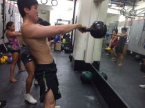 conditioning kettlebell swing
