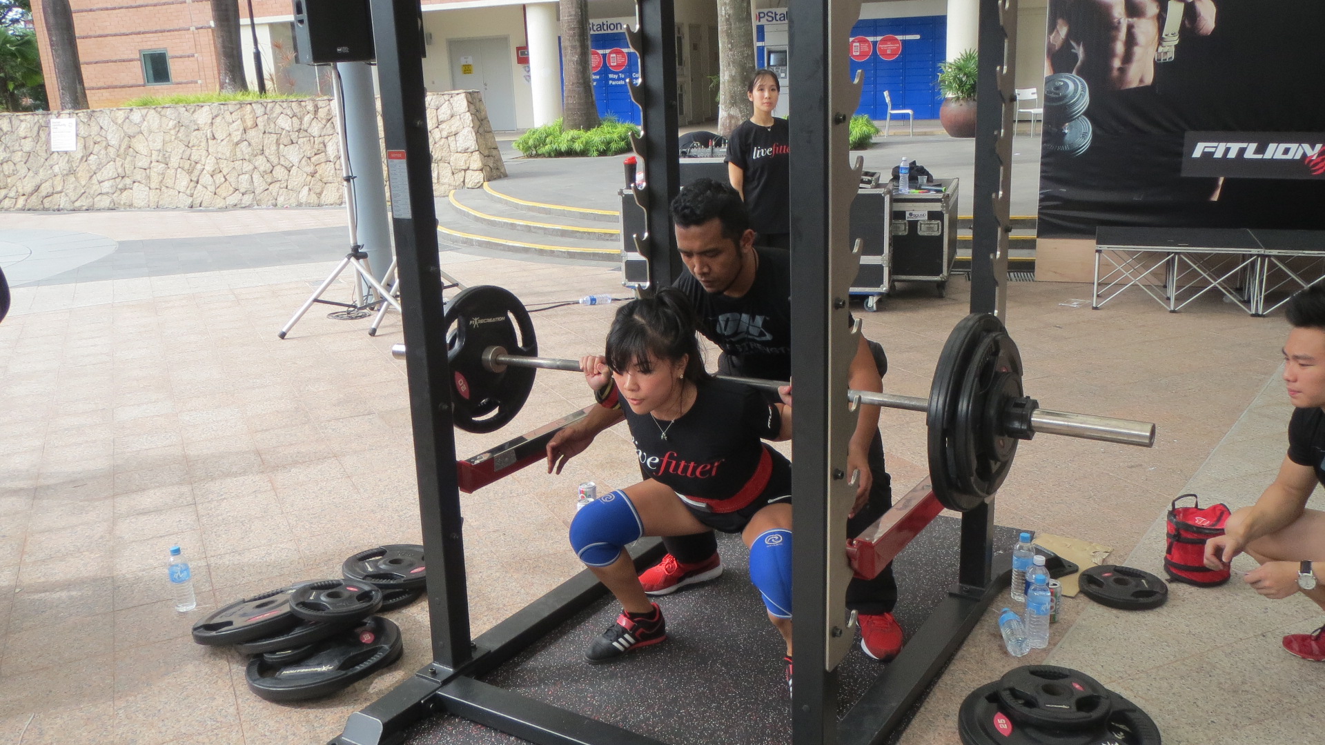 livefitter singapore squat challenge
