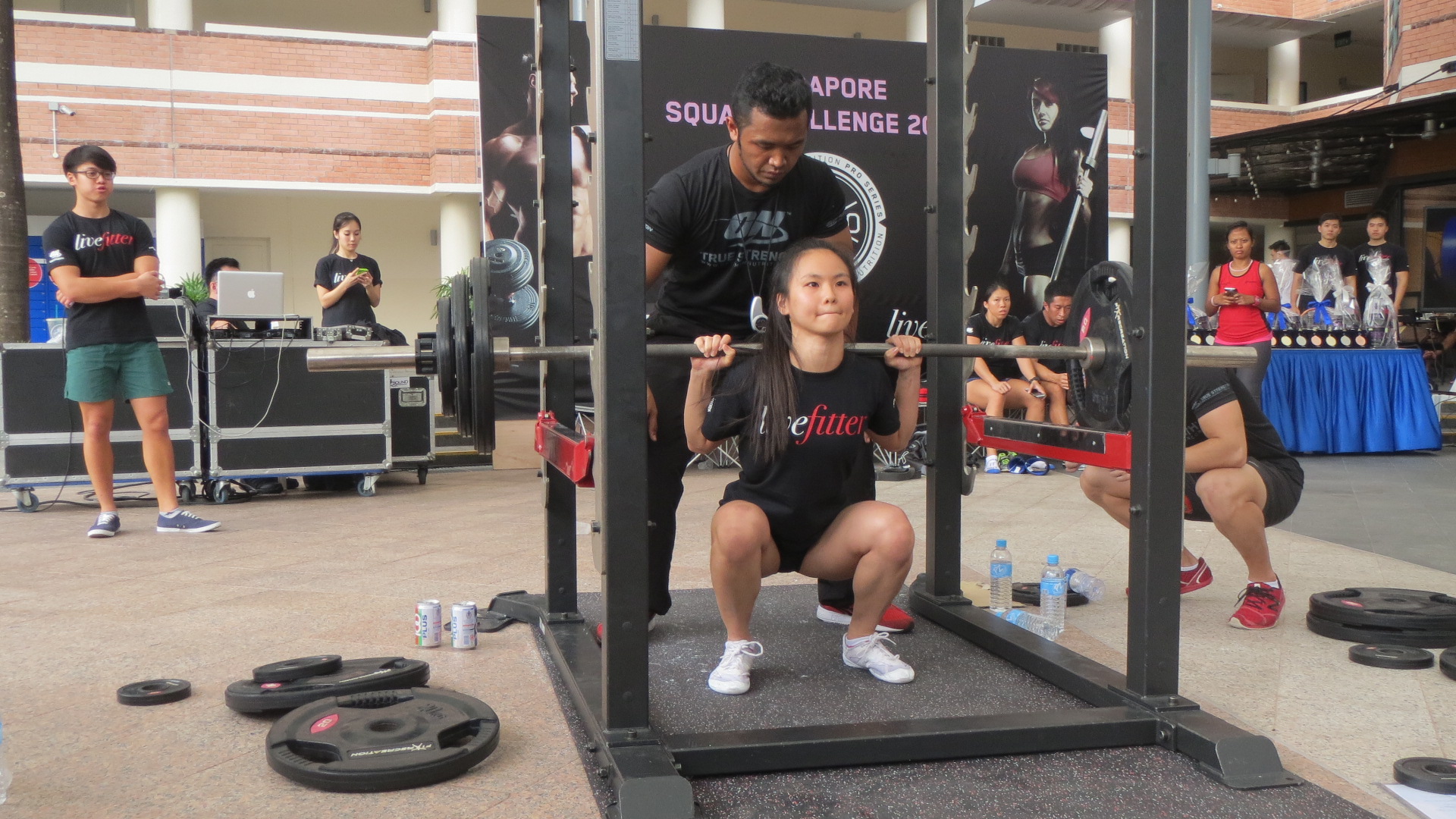 livefitter singapore squat challenge