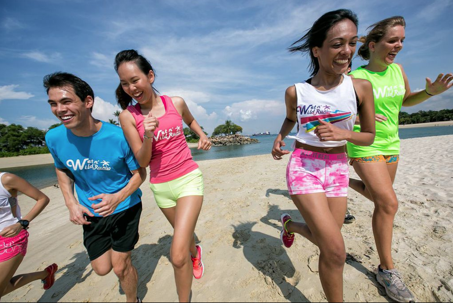 wet and wild run singapore 2014